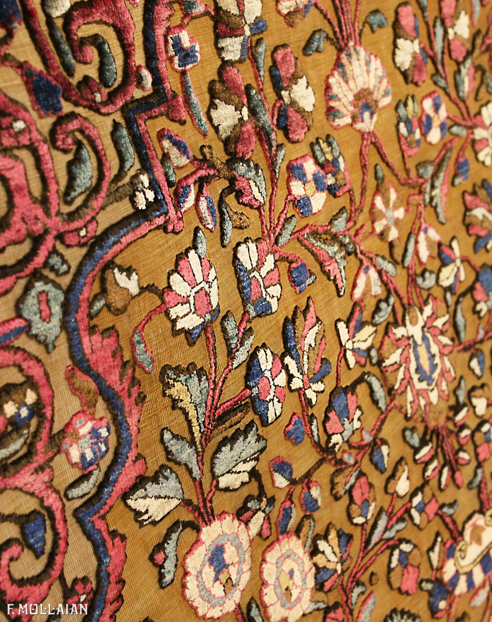 Teppich Persischer Antiker Kashan Souf n°:33295592